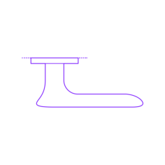 Buildings Door Knobs Conca Offset Door Knob Laser Cut Svg File, Free Vectors File